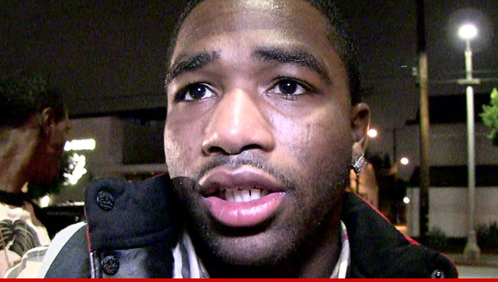 Adrian Broner -- Misses Weight Cutoff ... Must Lose 1 Pound In 2 Hours