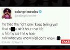 Jay Z and Solange Fight -- Solange 'Explanation' Tweet Is Fake!