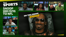 Snoop's Youth Football League -- CHURNS OUT 3 MORE NFL PLAYERS 