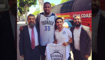 Kevin Durant -- TRIPLE JEWISH BLESSING ... Before Game 6 