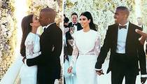 Kim Kardashian & Kanye West's First Kiss ... NO TONGUE
