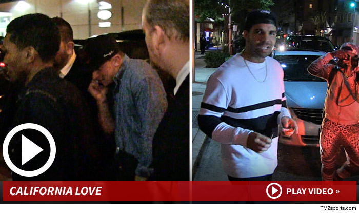Johnny Manziel and Drake Partying