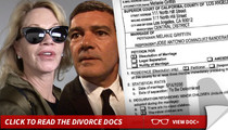 Melanie Griffith and Antonio Banderas Divorcing