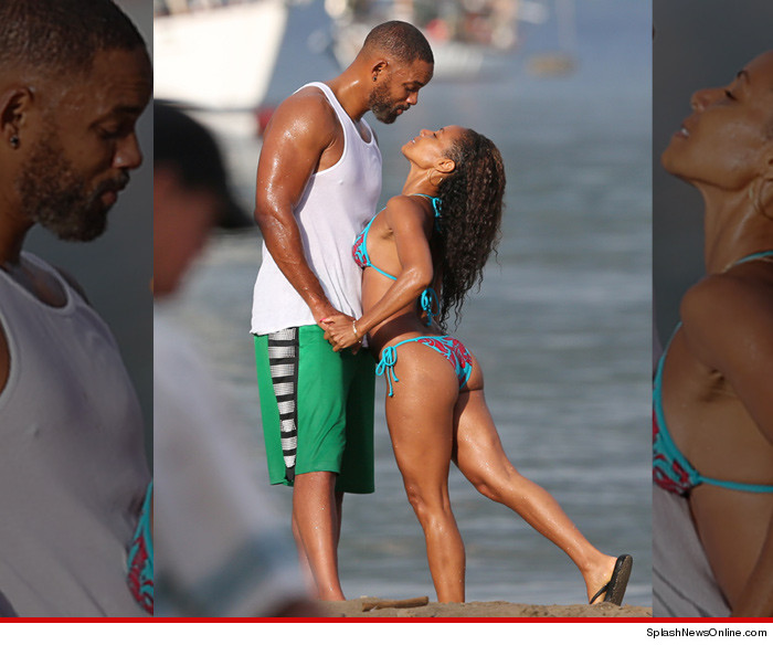 Jada Pinkett Smith Wears Thong Bikini in Hawaii