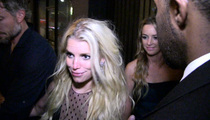 Jessica Simpson -- These Boots Are Made for Stumblin' ... Mom's Drunk Night Out