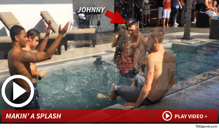 Johnny Manziel Pool Party