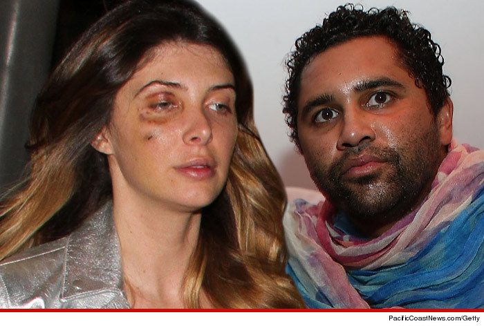 Retna and Brittny Gastineau Fight