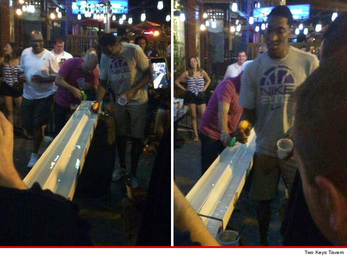Scottie Pippen Races Goldfish
