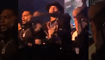 Chris Brown Drunk At BET Awards After-Party -- Breezy Takes a Shot (VIDEO)