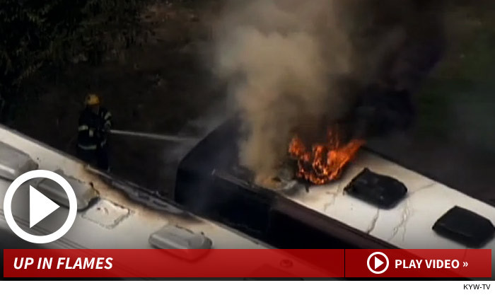 Styx Foreigner Tour Buses Fire