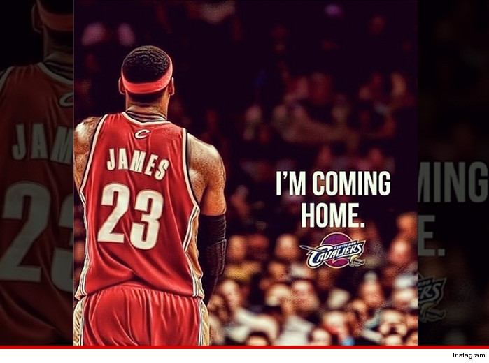 LeBron James Returning To Cleveland Cavaliers