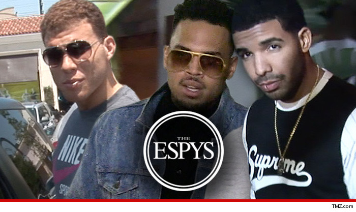 Chris Brown and Drake ESPYs