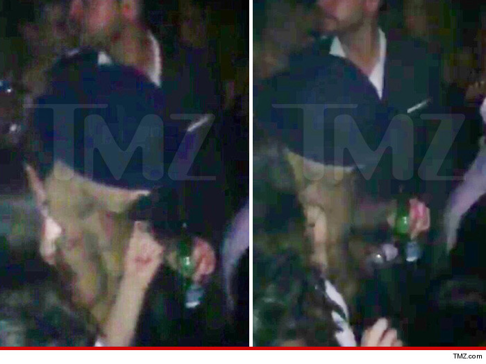 Justin Bieber Drinking Beer
