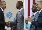 President Obama -- The World's On Fire ... But I Still Got Time for CP3! 