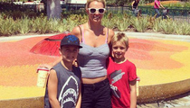Britney Spears Takes Sons to Disneyland -- See Her "Mouseketeers"