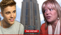 Justin Bieber to Candy Spelling -- I'm Movin' Your Way ... Can I Use Your Pool?