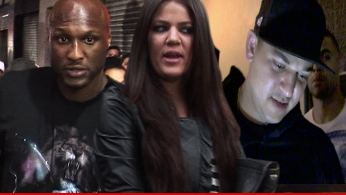 Rob Kardashian Lamar Odom Problems