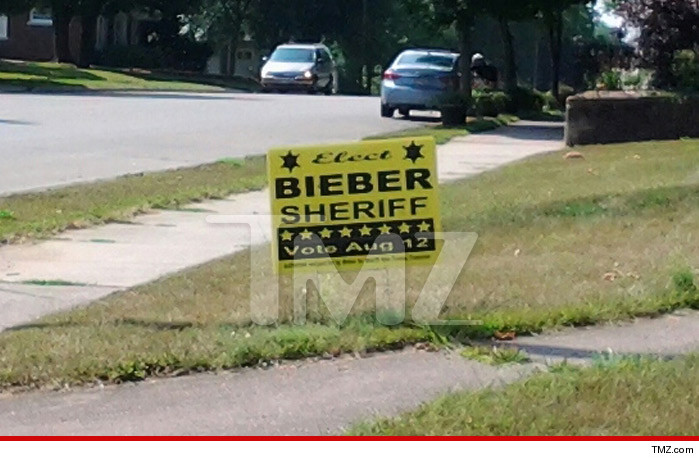 Justin Bieber Sheriff