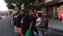 Floyd Mayweather -- 6 BODYGUARDS ... For Chicken & Waffles Run