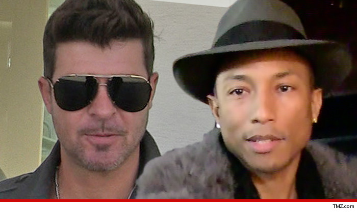 Robin Thicke Pharrell Williams Blurred Lines Lawsuit