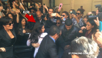 Kim Kardashian TACKLED At Paris Fashion Week Event (CRAZY VIDEO)
