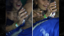 Chris Brown ... Face-Grabbing Fan Says She Was Just Showing Drunk Love
