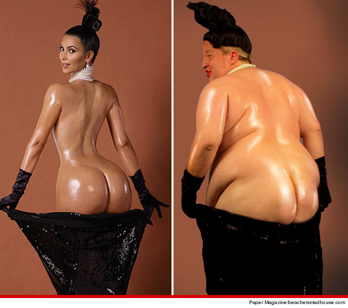 Kim Kardashian Big Butt Fat