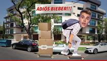 Justin Bieber -- Bev Hills Neighbors Rejoice ... Ding Dong, The Biebs Is Gone!