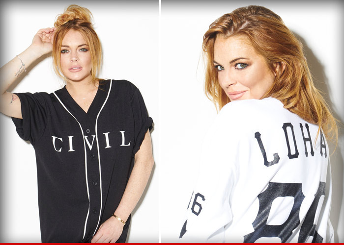 Lindsay Lohan -- Scores Clothing Line with Addict Status - TMZ.com