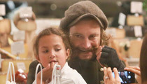 Gabriel Aubry -- Halle and Nahla's Hair Can Both Relax