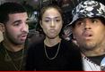 Drake -- Chris Brown is a Liar ... Karrueche's Not Even My Type
