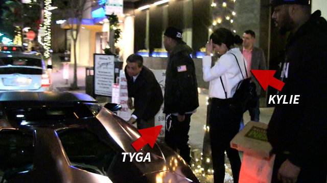 Kylie Jenner and Tyga -- Car Trouble During Beverly Hills Date Night