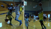 LeBron James Jr. -- BALLIN' OUT ... At 4th Grade Hoops Tourney
