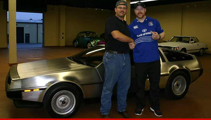 WWE Star Sheamus -- Goes Back In Time ... Buys DeLorean