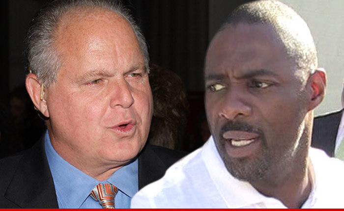 Rush Limbaugh -- Idris Elba Should Not Be Bond ... Hue Is Wrong! - TMZ.com