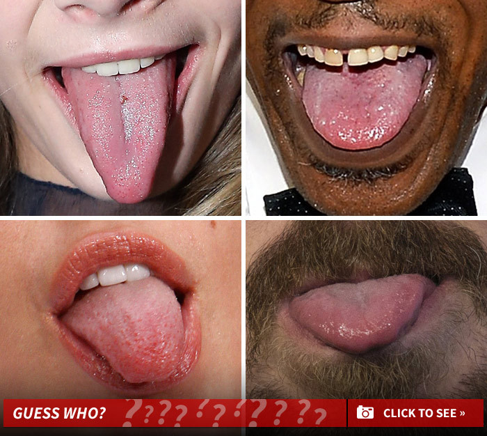 Stars Gettin' Mouthy -- Guess The Celeb Tongue