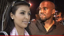 Kim Kardashian & Kanye West -- New House Purchase Is Master Plan to Keep Kanye at Home