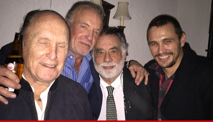 'The Godfather' -- Cool NYE Reunion ... Plus James Franco? (PHOTO)