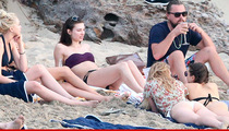 Leonardo DiCaprio -- Booze, Boobs & That Beard ... In Private Island Bash (PHOTOS)