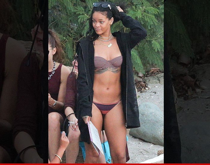 Rihanna -- Starting the New Year Off Right (PHOTO)