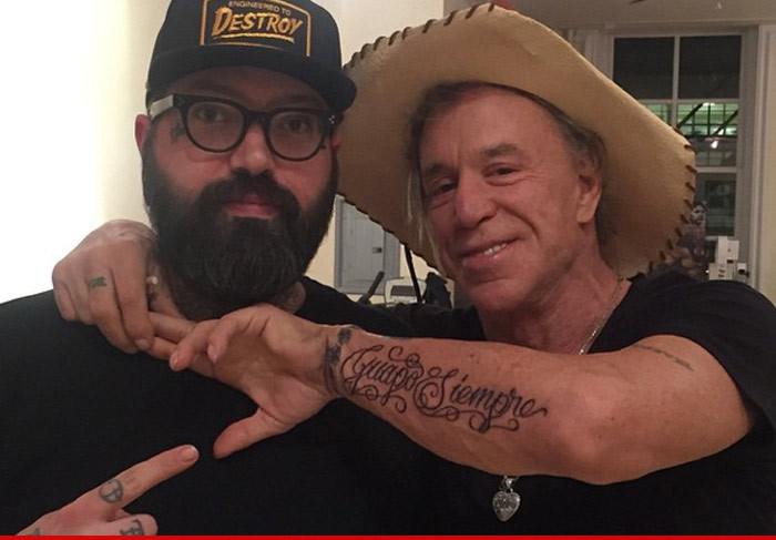 Mickey Rourke -- My Dog Will Live Forever