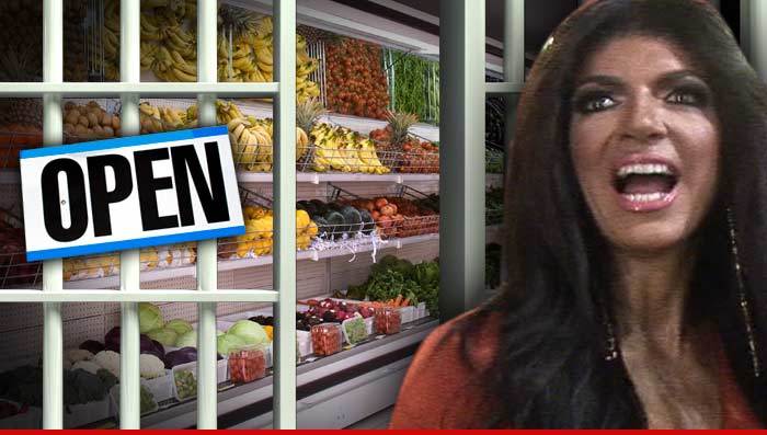 Teresa Giudice -- Welcome to Club Fed ... Enjoy Your Ice Cream!