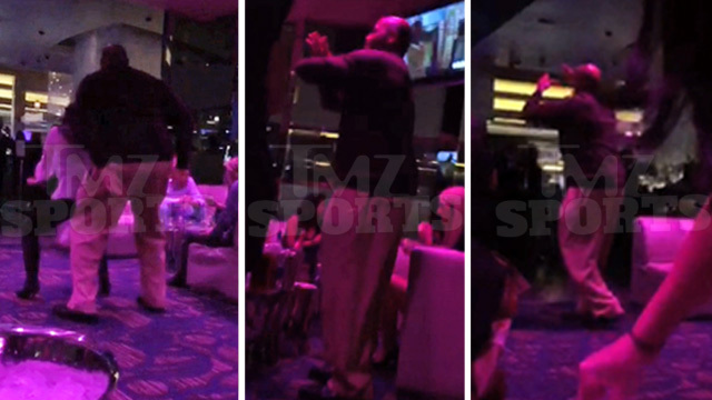 Charles Barkley -- BOOTY DANCIN' ... At Vegas Bar