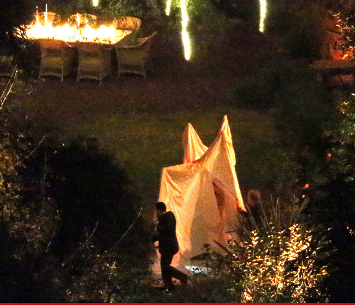 Cameron Diaz Wedding -- The Whole Klan Showed Up