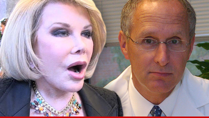 Joan Rivers Surgeon Thinks Anesthesiologists Are a Waste of Money for Throat Procedure