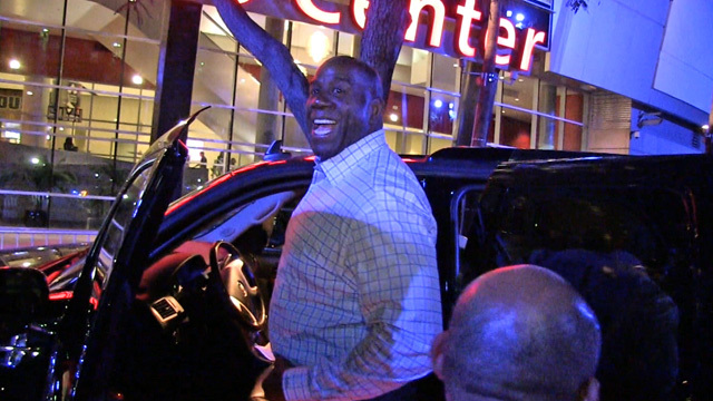 Magic Johnson -- Steve Ballmer Can Dance ... Better Moves Than Me!!!