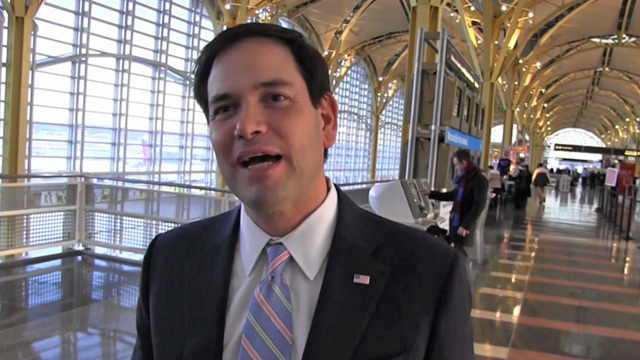 Sen. Marco Rubio -- Chris Christie's In a Lose-Lose Situation ... With Dallas Cowboys