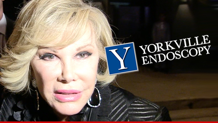 Joan Rivers -- Yorkville Clinic No Longer Up to Snuff for the Federal Government