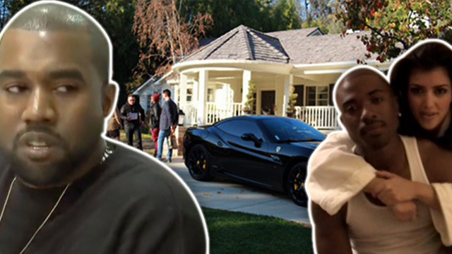Ray J -- Block Partying With Kanye West and Kim Kardashian ... TMZ TV