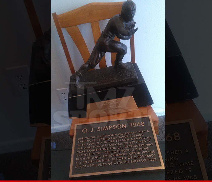 O.J. Simpson's Heisman -- Livin' On the Streets for Years